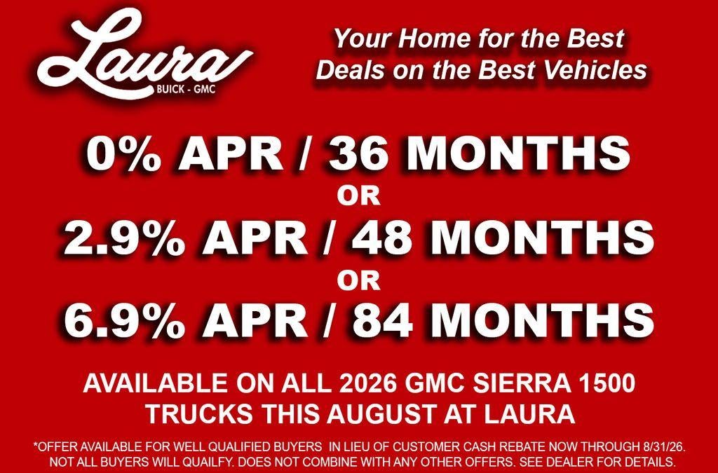 2026 GMC Sierra 1500 AT4X