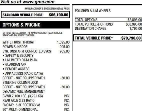 2022 GMC Sierra 1500 Denali
