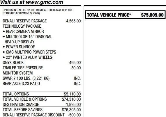 2025 GMC Sierra 1500 Denali