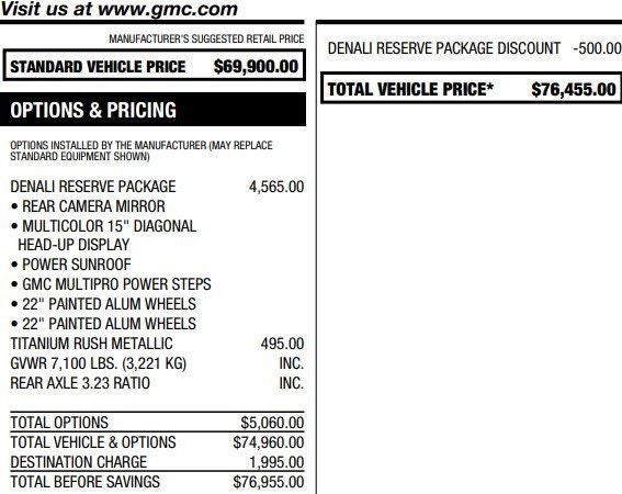 2024 GMC Sierra 1500 Denali