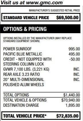 2023 GMC Sierra 1500 Denali