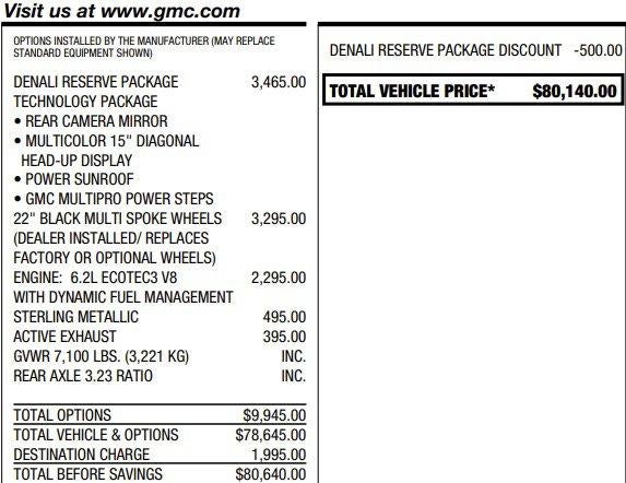 2025 GMC Sierra 1500 Denali