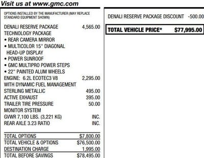 2025 GMC Sierra 1500 Denali
