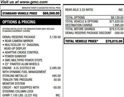 2023 GMC Sierra 1500 Denali