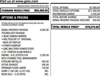 2026 GMC Sierra 1500 Denali