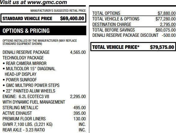 2026 GMC Sierra 1500 Denali