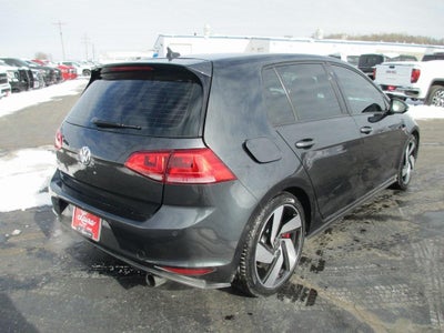 2016 Volkswagen Golf GTI S w/Performance Pkg