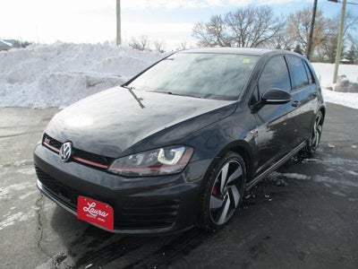 2016 Volkswagen Golf GTI S w/Performance Pkg