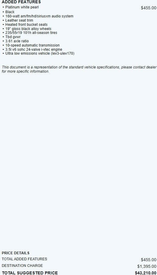 2023 Honda Odyssey Sport