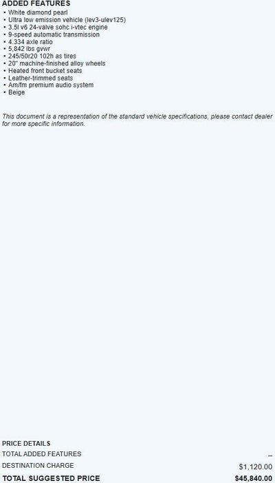 2019 Honda Pilot Touring 7-Passenger