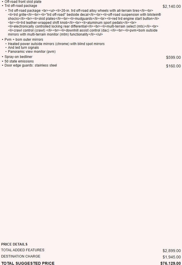 2025 Toyota Tundra 4WD 1794 Edition Hybrid