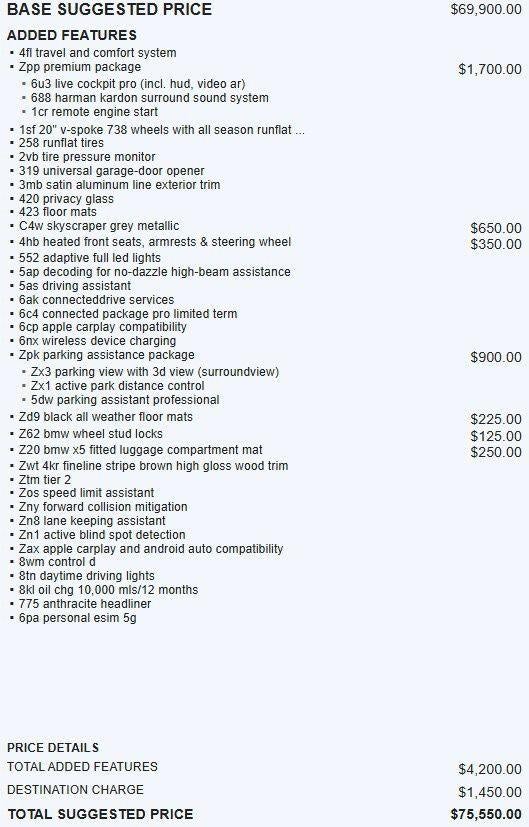 2026 BMW X5 xDrive40i