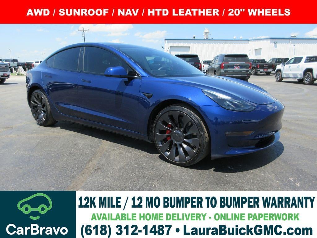2023 Tesla Model 3 Performance Dual Motor All-Wheel Drive