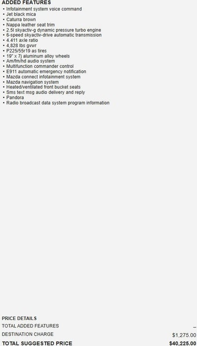 2022 Mazda Mazda CX-5 2.5 Turbo Signature