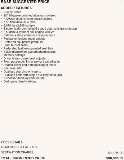 2020 Buick Envision Essence