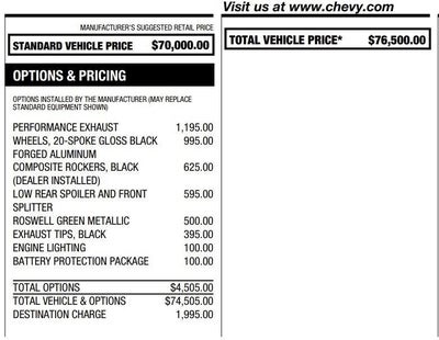 2026 Chevrolet Corvette Stingray 1LT
