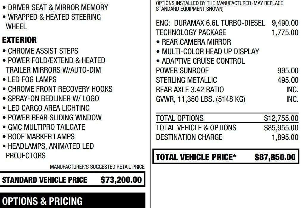 2024 GMC Sierra 2500 HD Denali