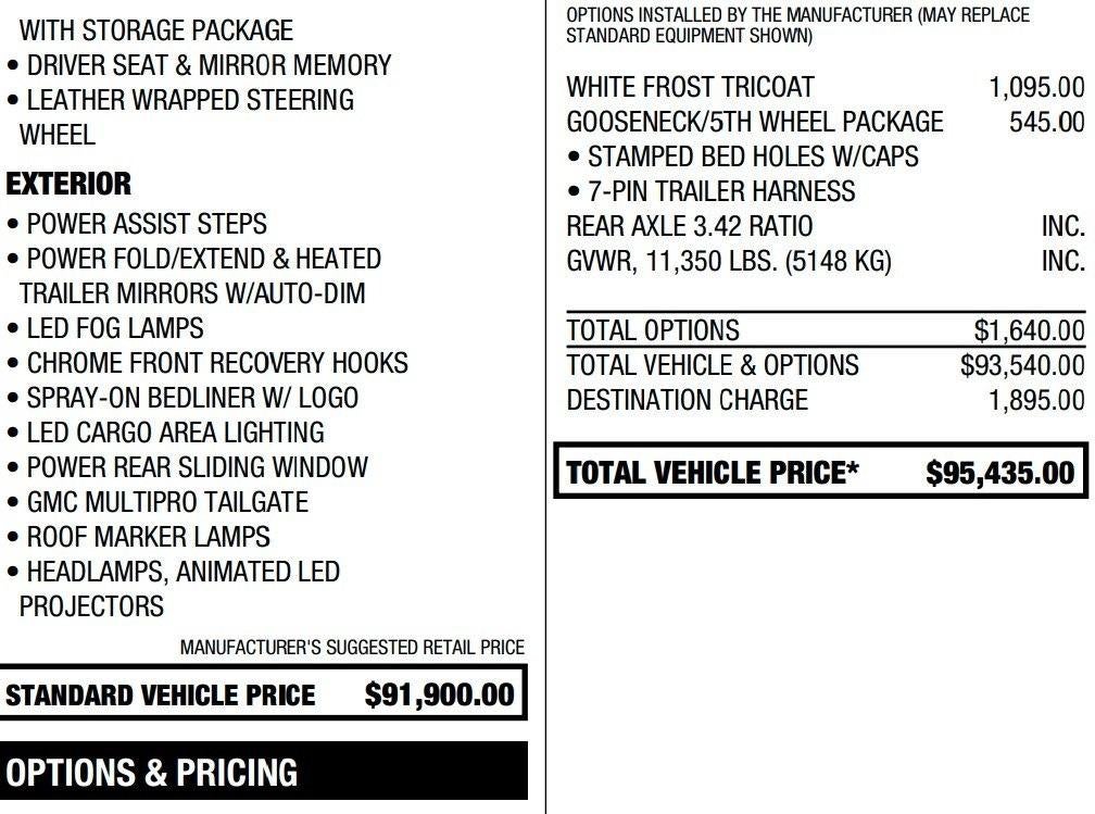 2024 GMC Sierra 2500 HD Denali Ultimate