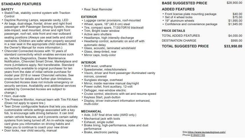 2019 Chevrolet Equinox LT