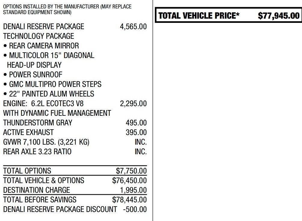 2025 GMC Sierra 1500 Denali