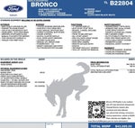 2026 Ford Bronco Base 2 Door 4x4