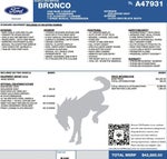 2026 Ford Bronco Base 2 Door 4x4