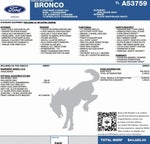 2026 Ford Bronco Base 4 Door 4x4