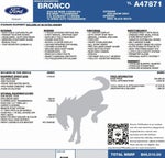 2026 Ford Bronco Big Bend 4 Door 4x4
