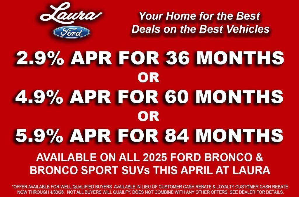 2025 Ford Bronco Outer Banks 4 Door 4x4