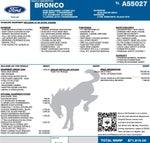 2026 Ford Bronco Badlands 4 Door Advanced 4x4
