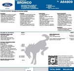 2026 Ford Bronco Badlands 4 Door Advanced 4x4