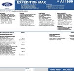 2027 Ford Expedition Max Platinum 4x4