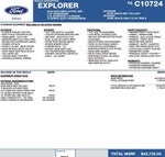 2026 Ford Explorer Active w/200A Pkg 4WD