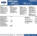 2026 Ford Explorer Active w/100A Pkg 4WD