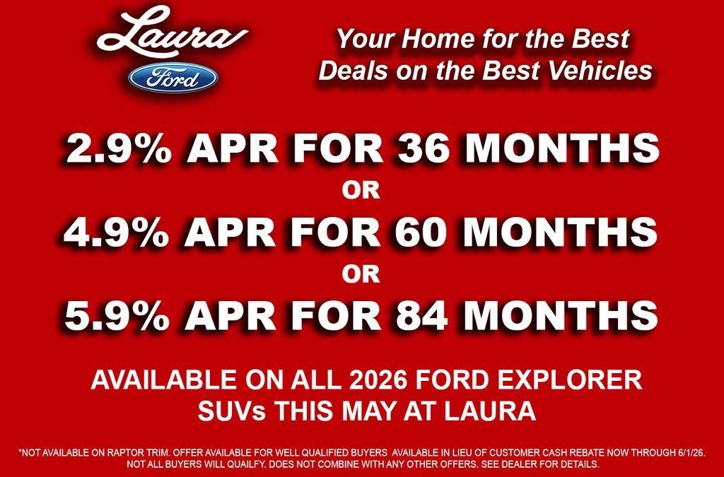 2026 Ford Explorer Active w/100A Pkg 4WD