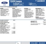 2027 Ford Explorer Tremor 4WD