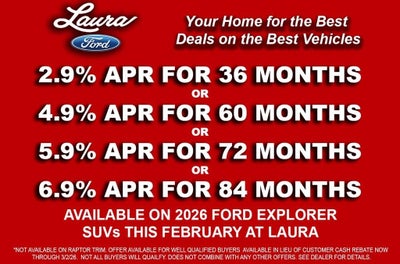 2026 Ford Explorer Tremor 4WD