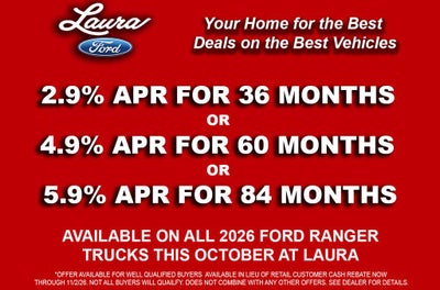 2026 Ford Ranger XLT 4WD SuperCrew 5' Box