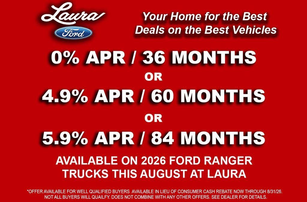 2026 Ford Ranger XLT 4WD SuperCrew 5' Box