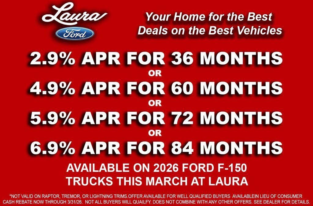 2026 Ford F-150 STX 4WD SuperCrew 5.5' Box