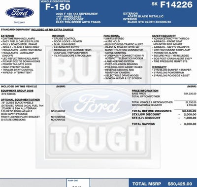 2025 Ford F-150 STX 4WD SuperCrew 5.5' Box