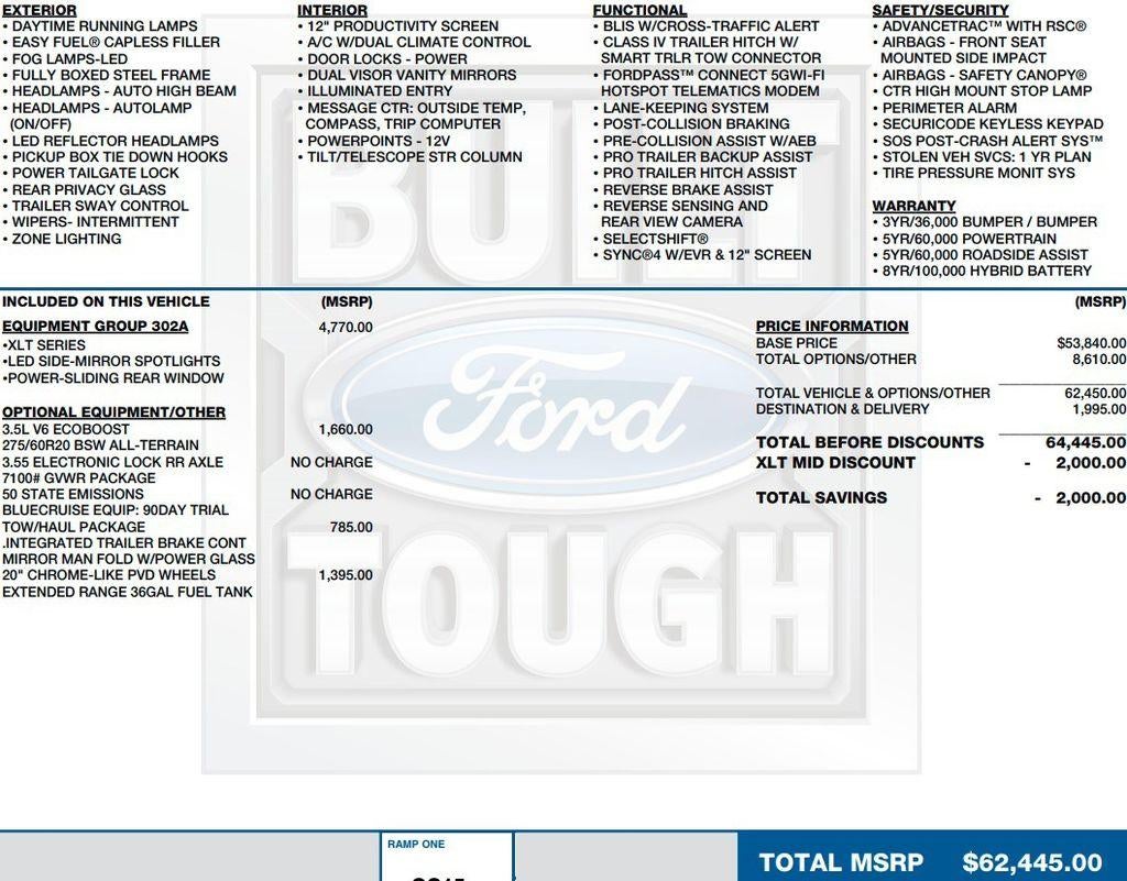 2024 Ford F-150 XLT 4WD SuperCrew 5.5' Box