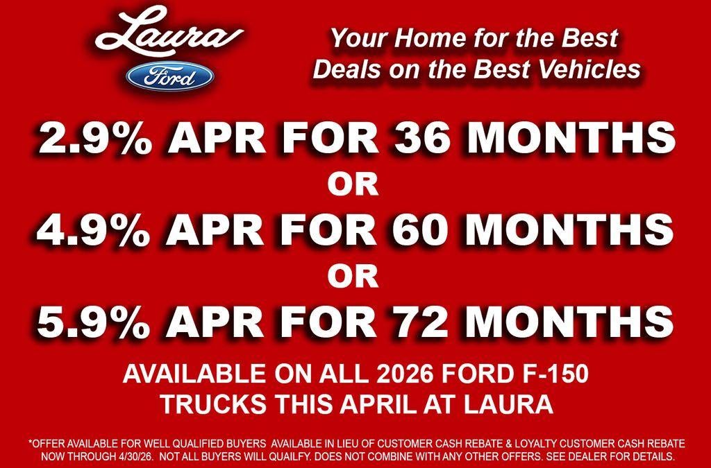 2026 Ford F-150 LARIAT 4WD SuperCrew 5.5' Box