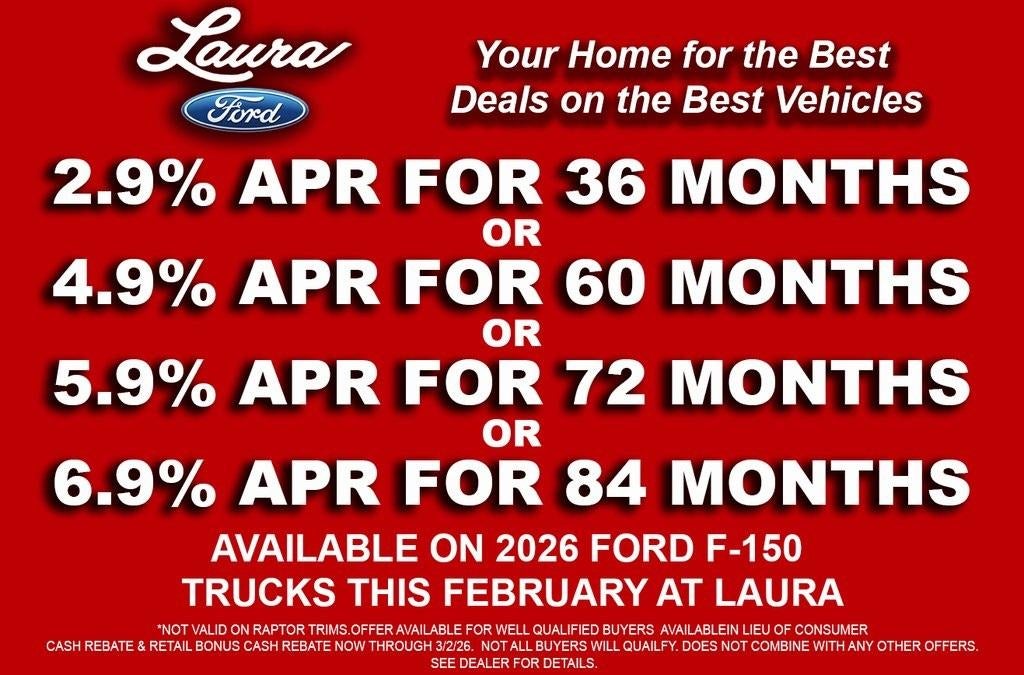 2026 Ford F-150 LARIAT 4WD SuperCrew 5.5' Box
