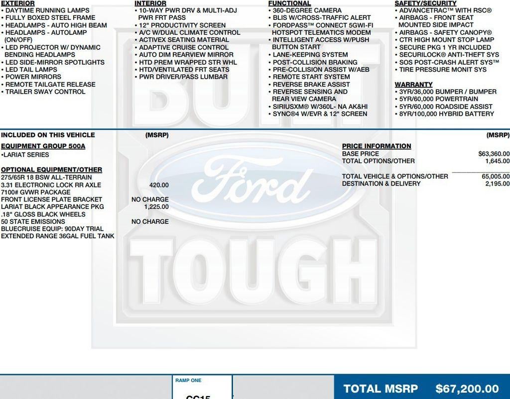 2025 Ford F-150 LARIAT 4WD SuperCrew 5.5' Box