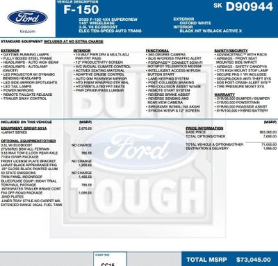 2025 Ford F-150 LARIAT 4WD SuperCrew 5.5' Box