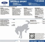 2026 Ford Bronco Sport Big Bend 4x4