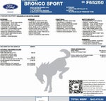 2025 Ford Bronco Sport Outer Banks 4x4