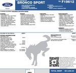 2026 Ford Bronco Sport Outer Banks 4x4