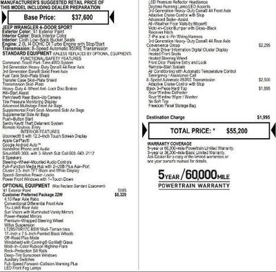 2026 Jeep Wrangler WRANGLER 4-DOOR WILLYS